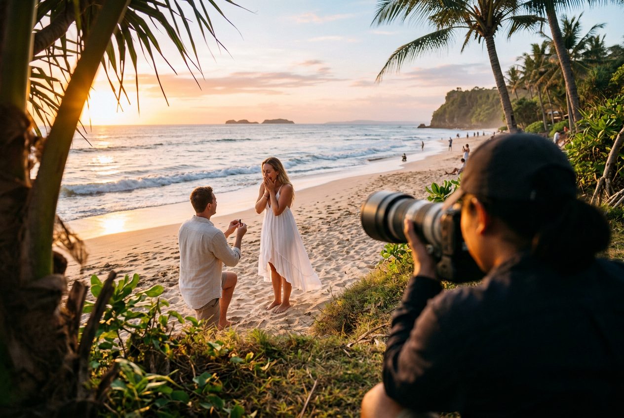 Proposal setup in Bali