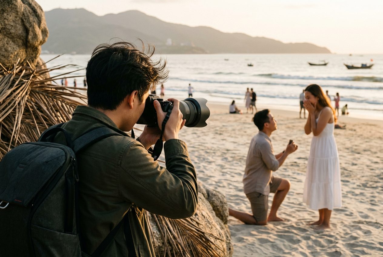 Proposal setup in Da Nang